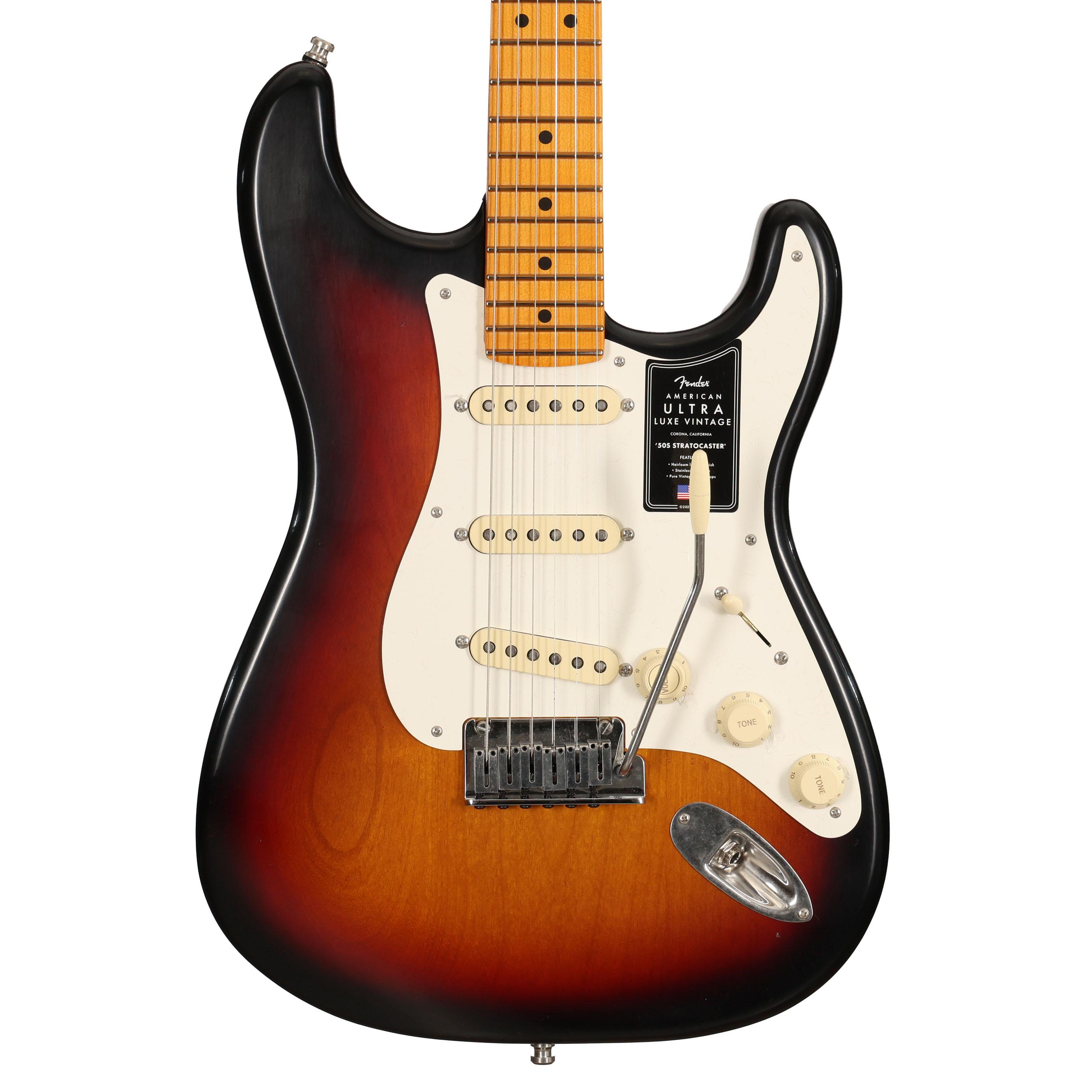 Fender American Ultra Luxe Vintage '50s Stratocaster in 3-Colour